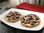 Mushroom & Parsley Mini Pizza