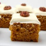 Pumpkin Bars HEALTHY Make-over