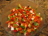 Tomatoes-Radish Bruchetta