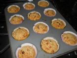 Oatmeal Almond Raisin Muffins