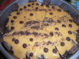 Chocolate Chip Butterscotch Pudding Pie