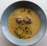 Romanian Meatball Soup (Ciorba de perisoare)