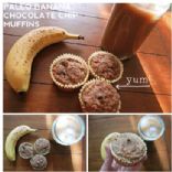 Paleo Banana Chocolate Chip Muffins