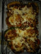 Deb's Spicy Chicken Stuffed Peppers