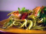 Spaghetti with Spinach Pesto