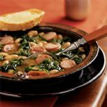 Kale, Turkey Sausage and Cannellini Bean Stew