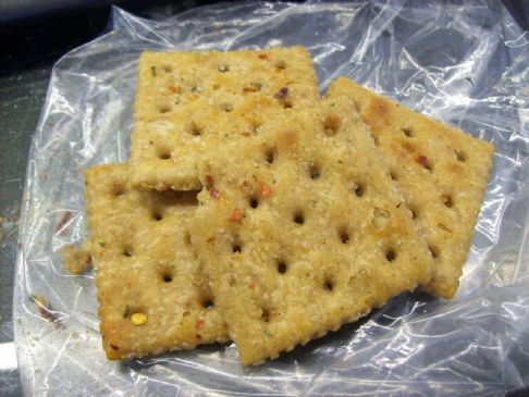 Hot Cajun Wheat Crackers Recipe