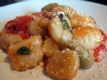 Gnocchi with Tomatoes, Basil and Parmesan