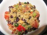 Mexican Flavoured Quinoa with Black Beans