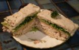 Chicken, Almond and Cress Ribbon Sandwiches