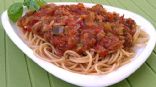Super Fresh Homemade Italian Eggplant Spaghetti Sauce 
