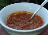 Shredded Chili with Pinto Beans