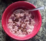 Chocolate Covered Cherry Oatmeal