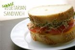 Summer Vegetarian Sandwich 
