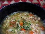 Beef Barley Cabbage Soup