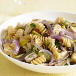 Warm Sweet and Savory Pasta Salad