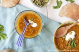 curried pumpkin lentil soup 
