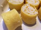 Egg and Rice Pinwheels