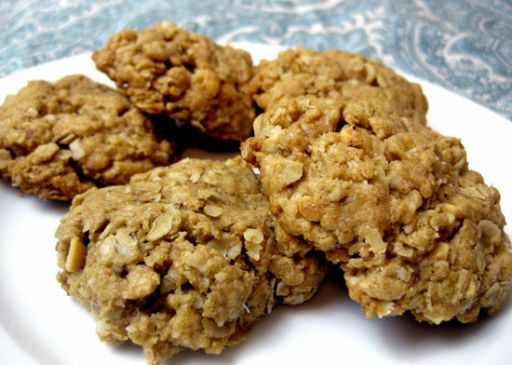 Low Fat Peanut Butter Oatmeal Cookies 62
