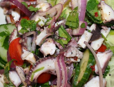 Octopus Ceviche Recipe  SparkRecipes