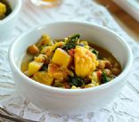 Curried Vegetables anc Chickpea Stew