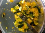 Mashed-Zucchini Salad