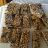 Homemade granola bars 