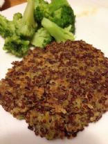 Red Quinoa Veggie Burgers