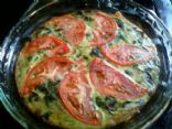 Low Carb Spinach Quiche
