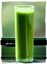Spinach, Banana, Pineapple Smoothie