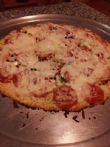 Califlower Crust Pepperoni pizza