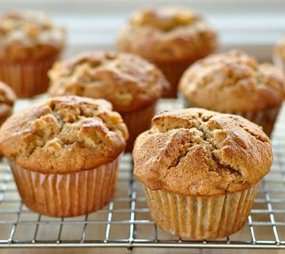 Spiced Pear Muffins Recipe | SparkRecipes