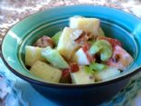 Apple Celery Horseradish Salad
