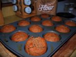 Whole Wheat Banana Applesauce Muffins