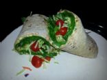 Very Veggie Hummus Wrap #FITFOOD