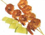Chili-Lime Chicken & Shrimp Kabobs