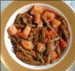 Greek Style Green bean & potato stew