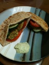 Fast and Easy Baked Falafel