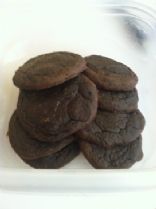 Chocolate Black Bean Cookies