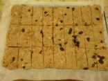 Home made cereal bars 
