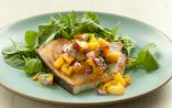 Pan Seared Tilapia with Summer Salsa and Baby Arugula