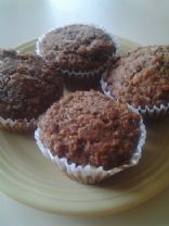 Carrot Ginger Bran Muffins