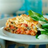 Turkey Spinach Lasagne