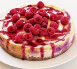 Baked Raspberry un-Cheesecake 