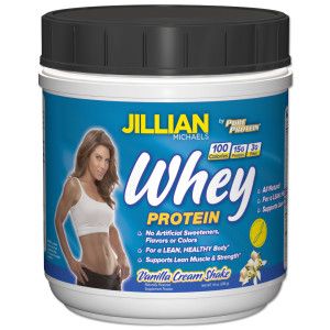 Protein Shake Using Jillian Michaels Vanilla Cream Whey Protein