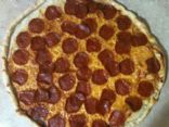 Thin Crust Turkey Pepperoni & Olive Pizza