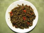 Lentils, a touch of Zing