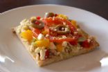 Mediterranean Tuna Pizza