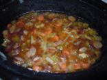 Slow Cooked Sausage Stew