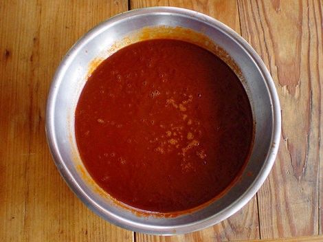 Salsa de Chile Rojo – Basic Red Chile Sauce Recipe 